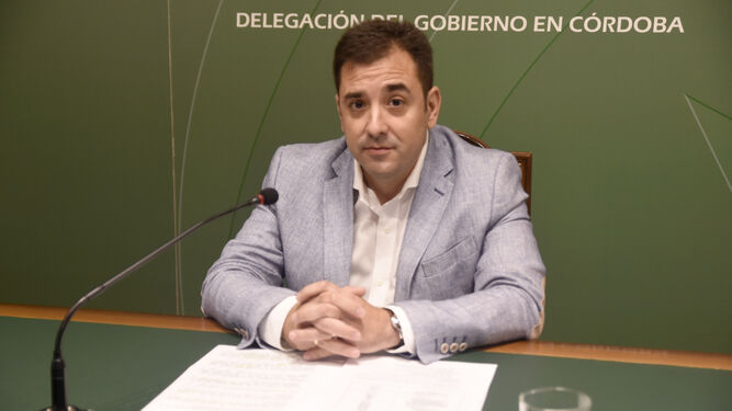 Antonio José López ayer, durante la rueda de prensa.