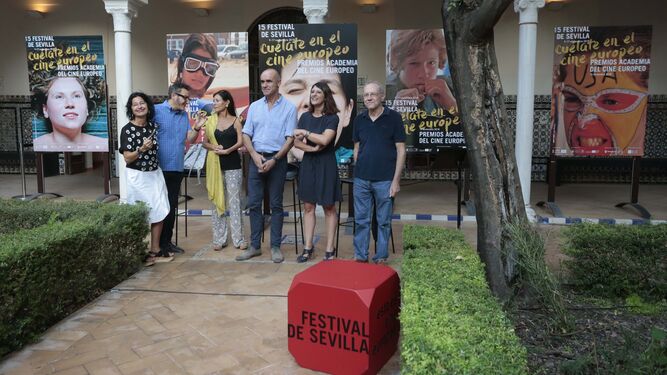 Presentación del cartel del Festival de Cine de Sevilla.