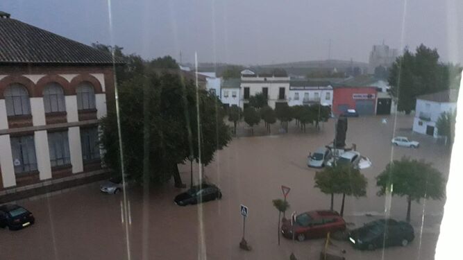 Las imágenes de las inundaciones en Campillos y otras localidades del interior