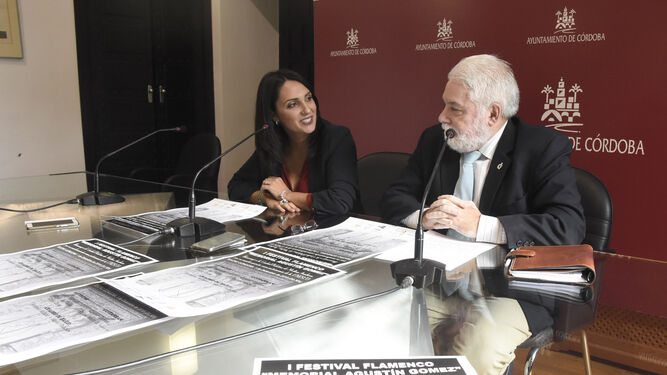Carmen González y Alfonso Morales presentan el Memorial Agustín Gómez.