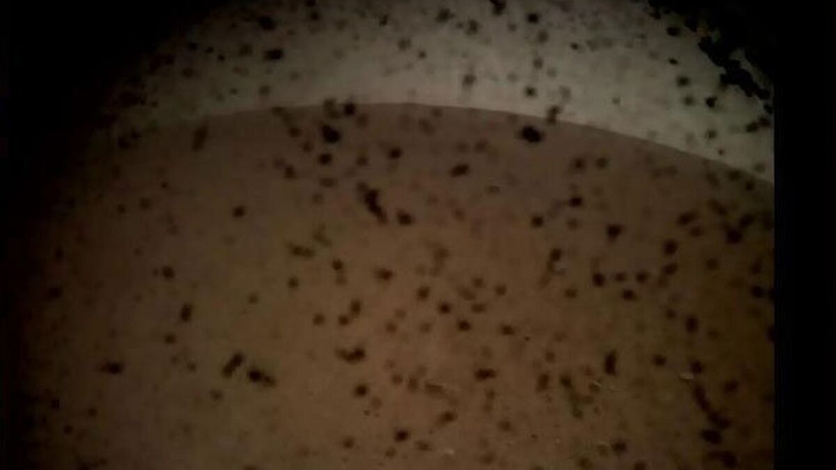 Primera imagen enviada desde Marte por InSight