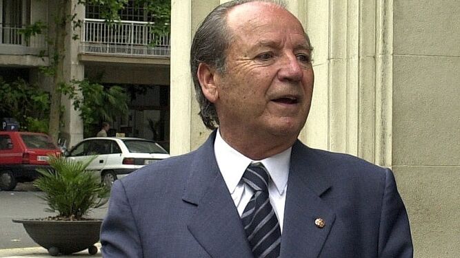 El ex presidente del Barcelona Josep Lluis Núñez