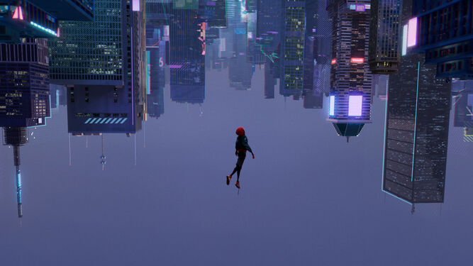 Una imagen de 'Spider-man: un nuevo universo'.