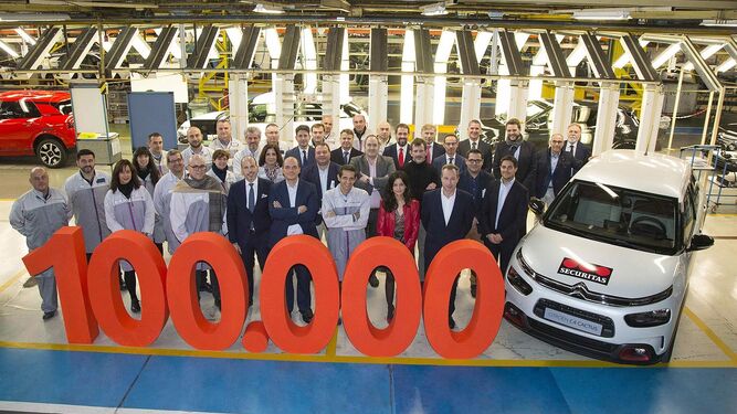 Citroën supera las 100.000 matriculaciones por primera vez desde 2010