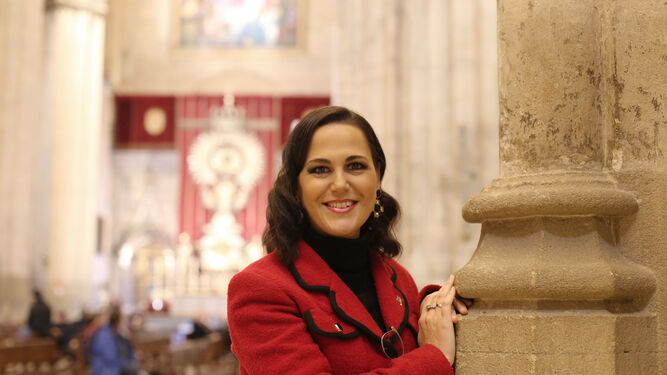 Ana Isabel Gamero, conservadora de la Catedral.
