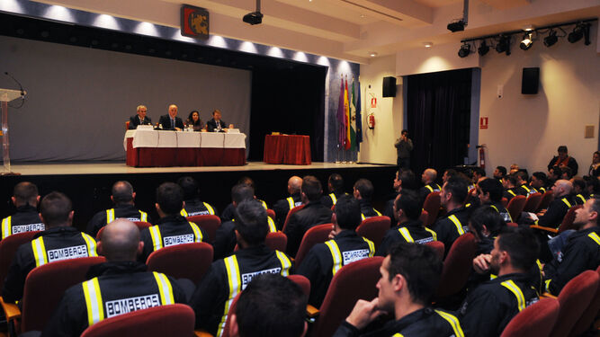Acto de bienvenida a nuevos empleados públicos que tuvo lugar en el mes de abril en la Diputación de Córdoba.