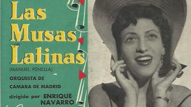 Carátula de uno de las zarzuelas en la que participó Luisa de Córdoba