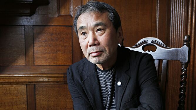 El escritor japonés Haruki Murakami (Kioto, 1949).
