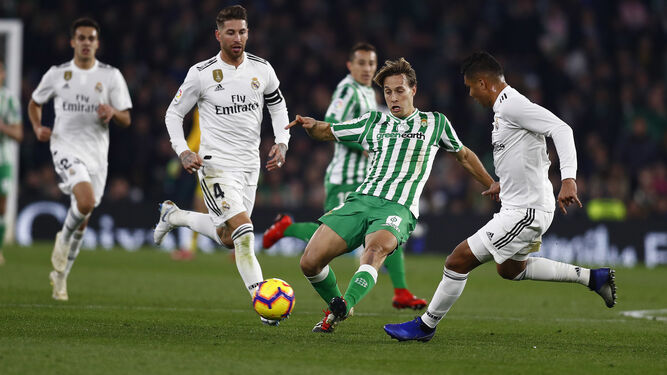 El Betis-Real Madrid, en im&aacute;genes