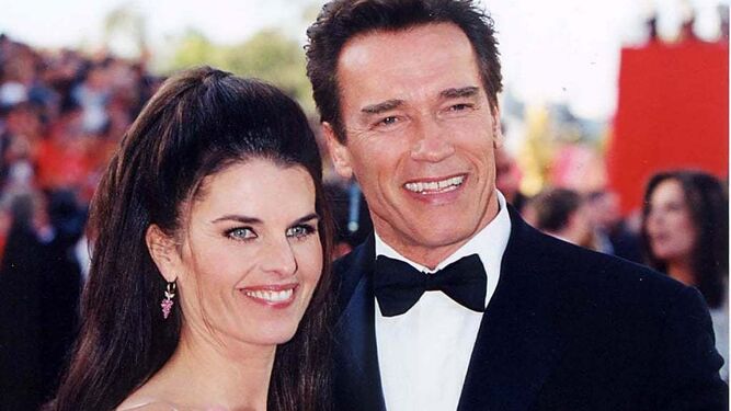 Schwarzenegger y Maria Shriver.