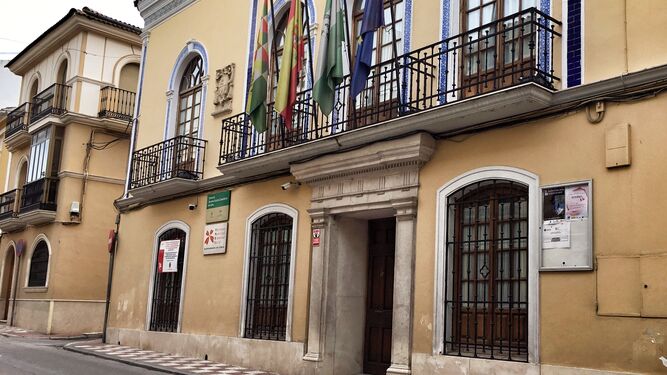 Sede del Patronato Municipal de Bienestar Social de Cabra, en la calle Priego.