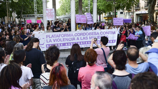Protesta contra la Manada en Córdoba capital.