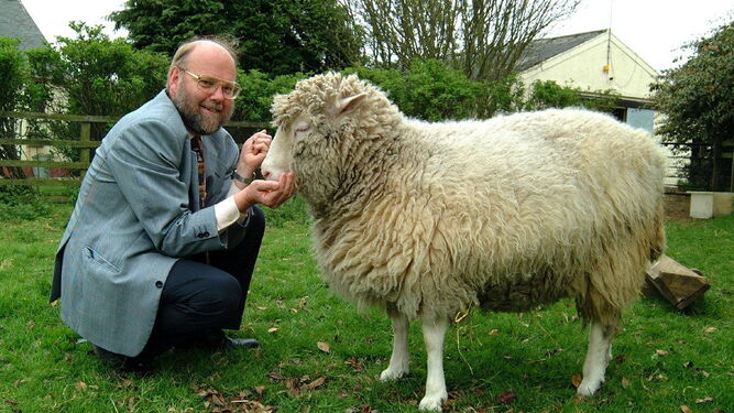 Ian Wilmut, uno de los creadores de la oveja Dolly.