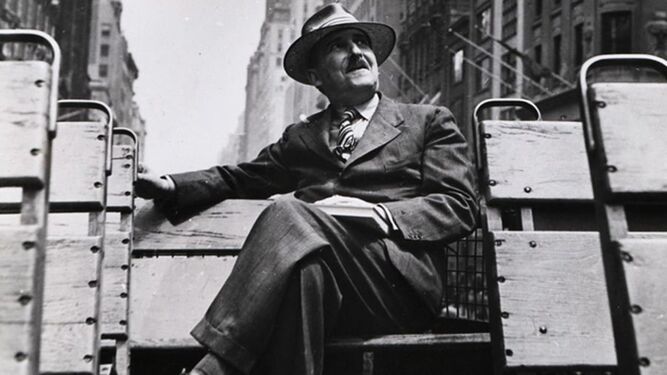 Stefan Zweig en Nueva York. 1941