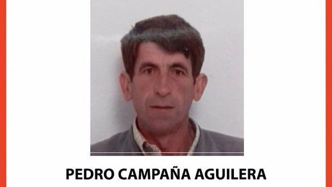 Pedro Campaña, desaparecido en Priego