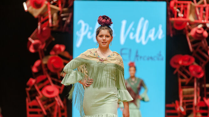 Pasarela Flamenca Jerez 2019: Pilar Villar, fotos del desfile
