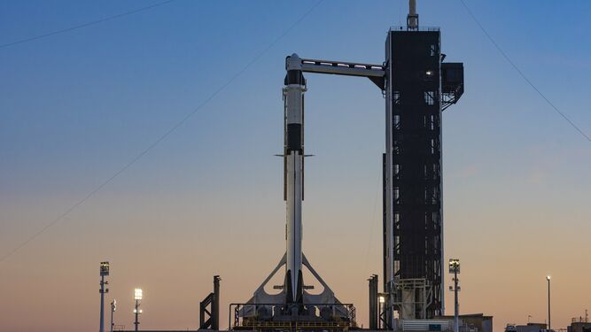 Lanzamiento de la c&aacute;psula Crew Dragon, de SpaceX