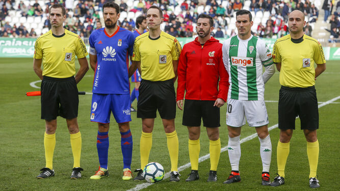 Gorostegui Fernández-Ortega, en el Córdoba-Oviedo de la pasada temporada.