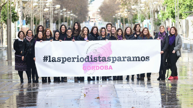 Foto de grupo de parte de las periodistas de Córdoba.
