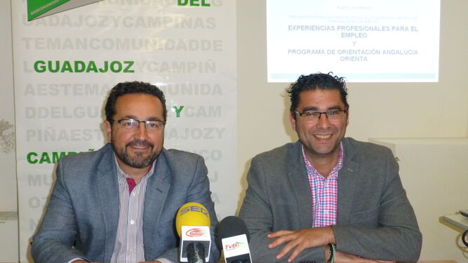 Jesús Rojano y Florentino Santos presentan los proyectos