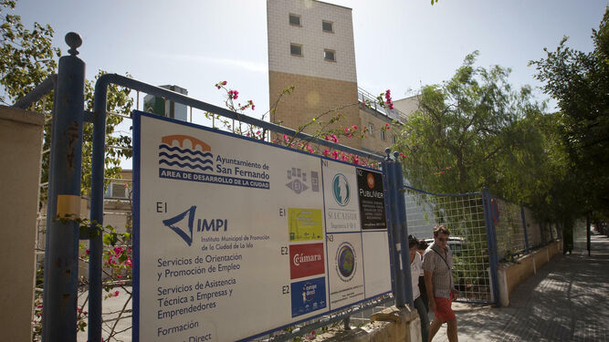 Instalaciones del IMPI en la Magdalena, que ahora va a ser derribado.