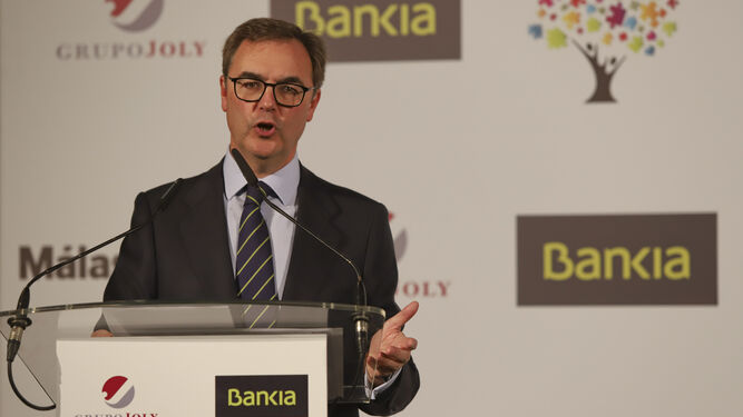 José Sevilla, consejero delegado de Bankia, en su intervención