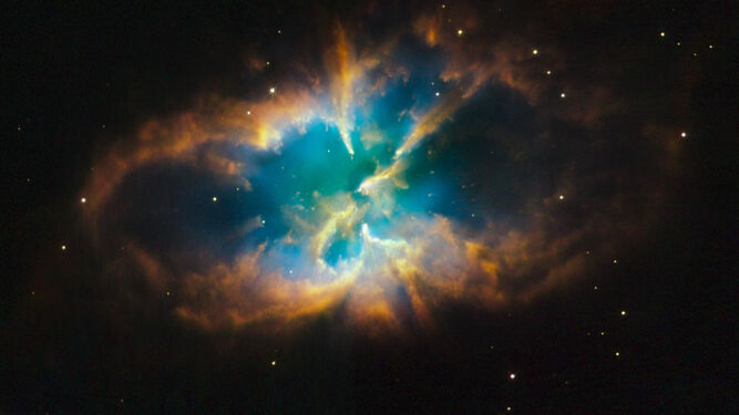 Nebulosa NGC 2818 captada por el Hubble en  2012