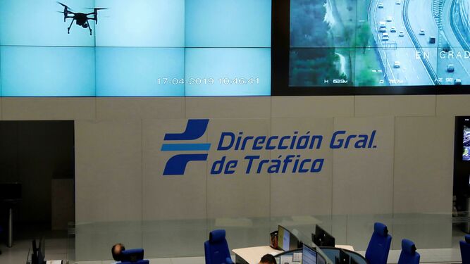 Las oficinas de la Dirección General de Tráfico en su sede de Madrid.