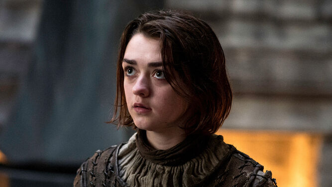 Arya Stark, personaje de 'Juego de tronos'.