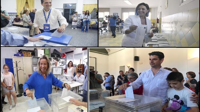 Así han votado los candidatos a la Alcaldía de Córdoba