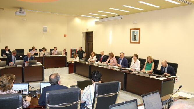Reunión del Consejo de Gobierno de la UCO.
