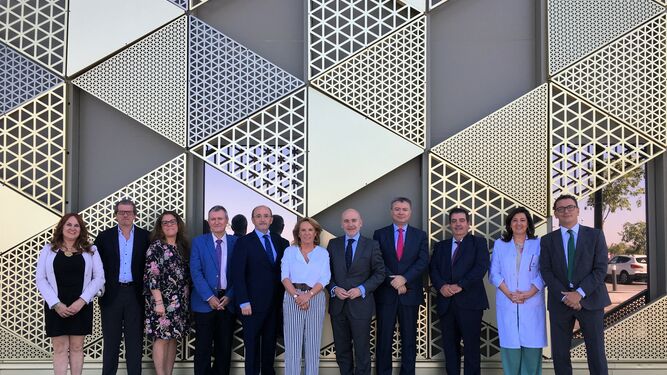 Las Direcciones Generales Territoriales de Mapfre en Andalucía visitan el Hospital Quirónsalud Córdoba