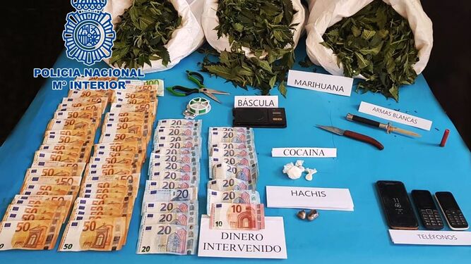 La Policía Local desmantela un clan de tráfico de drogas en el Sector Sur