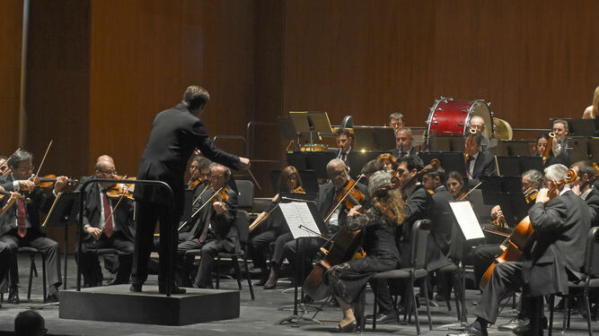 La Orquesta de Córdoba, durante un concierto.