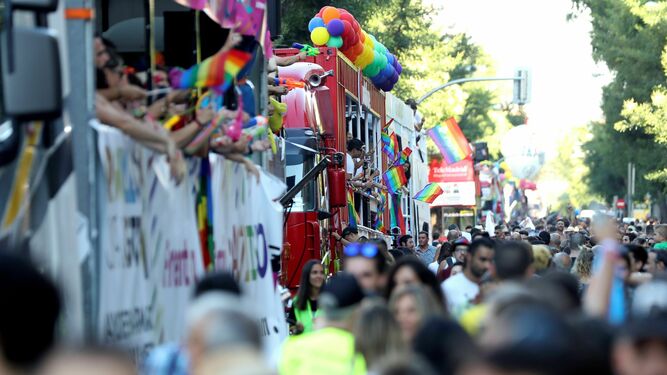 Manifestaci&oacute;n del Orgullo LGTBI en Madrid.