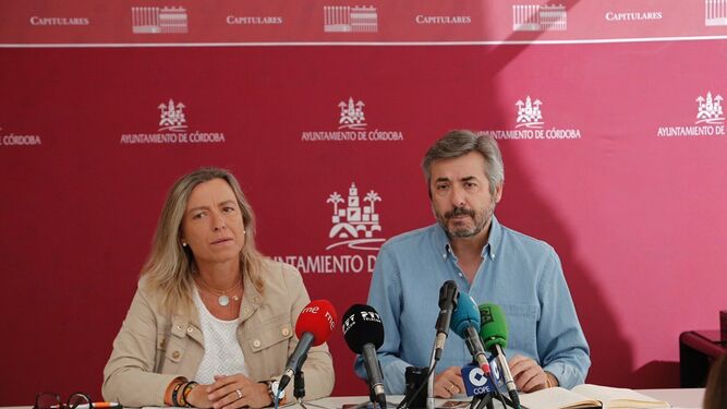 Albás y Torrico informan de la Junta de Gobierno Local.
