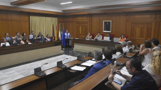 Pleno del Ayuntamiento de Córdoba.