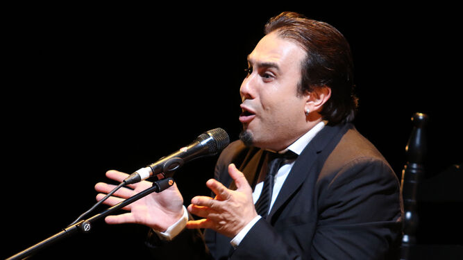José Anillo, ganador en la categoría de cante del último Concurso Nacional de Arte Flamenco.