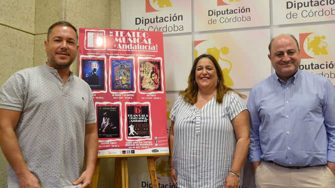 Presentación de la Bienal de Teatro Musical de Andalucía en la Diputación.
