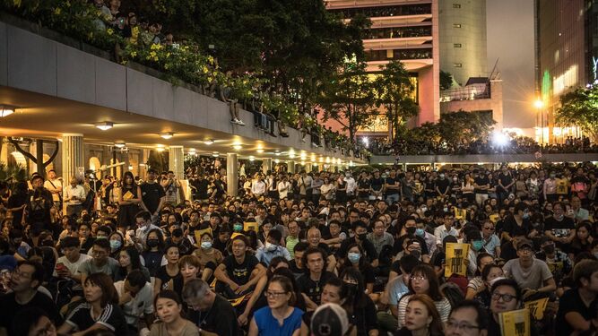 Continúan las protestas en Hong Kong