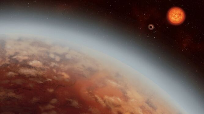 El exoplaneta k2-12B