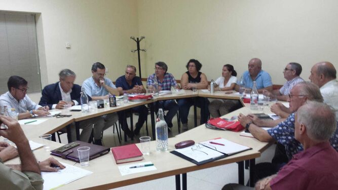 El Consejo del Movimiento Ciudadano en reunión con Urbanismo.