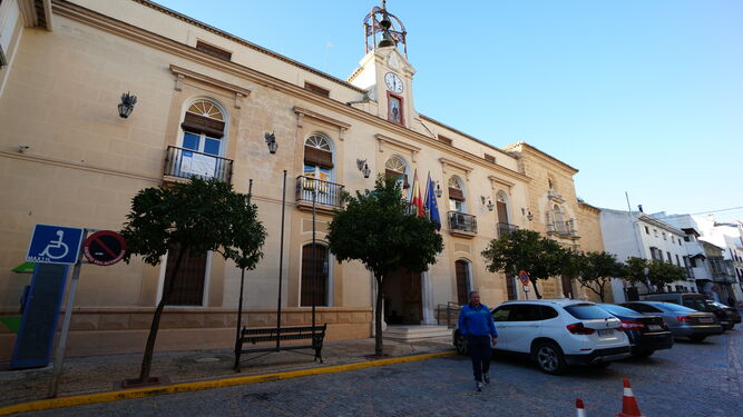 Ayuntamiento de Montilla, en la calle Puerta de Aguilar.