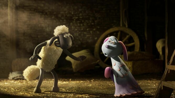 Una imagen del filme de animación 'La oveja Shaun: Granjaguedón'.