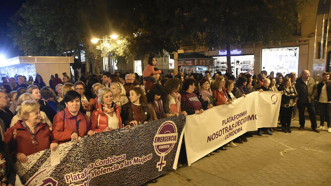 Protesta en Córdoba contra la sentencia de la 'manada' de Manresa.