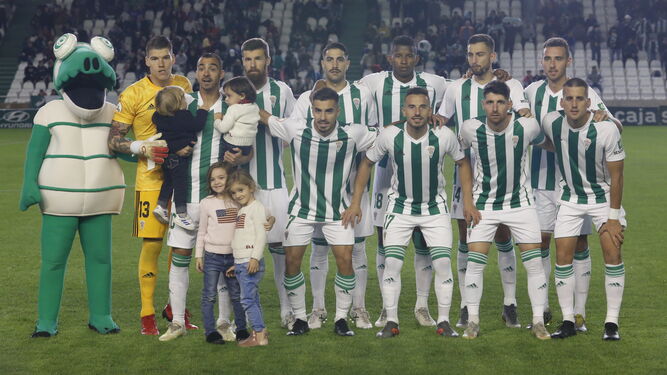 Once inicial del Córdoba CF ante el Villarrobledo.