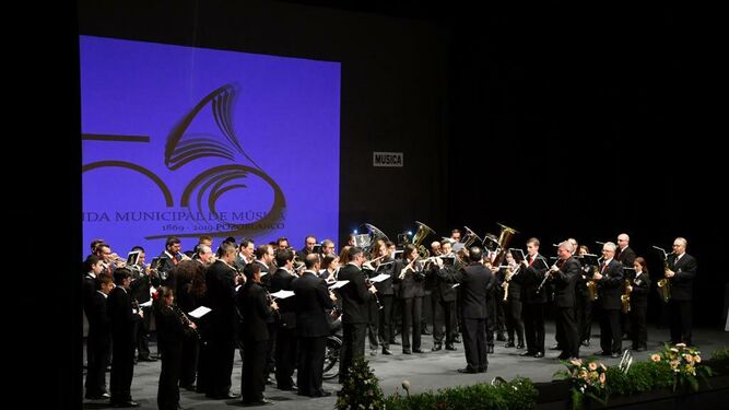 Actuación de la Banda Sinfónica Municipal de Pozoblanco.