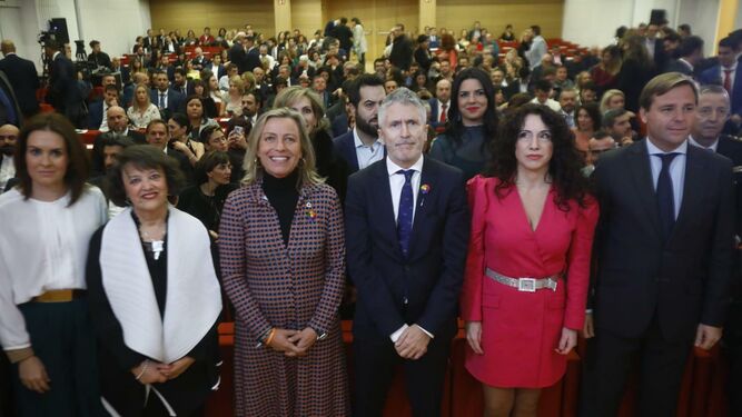 Inauguración de la gala de los Premios LGTB Andalucía.