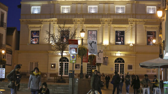 El Teatro Cervantes de Málaga.