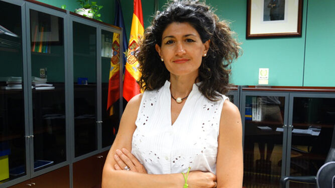 Cristina Báez, directora general de Formación Profesional de la Junta,